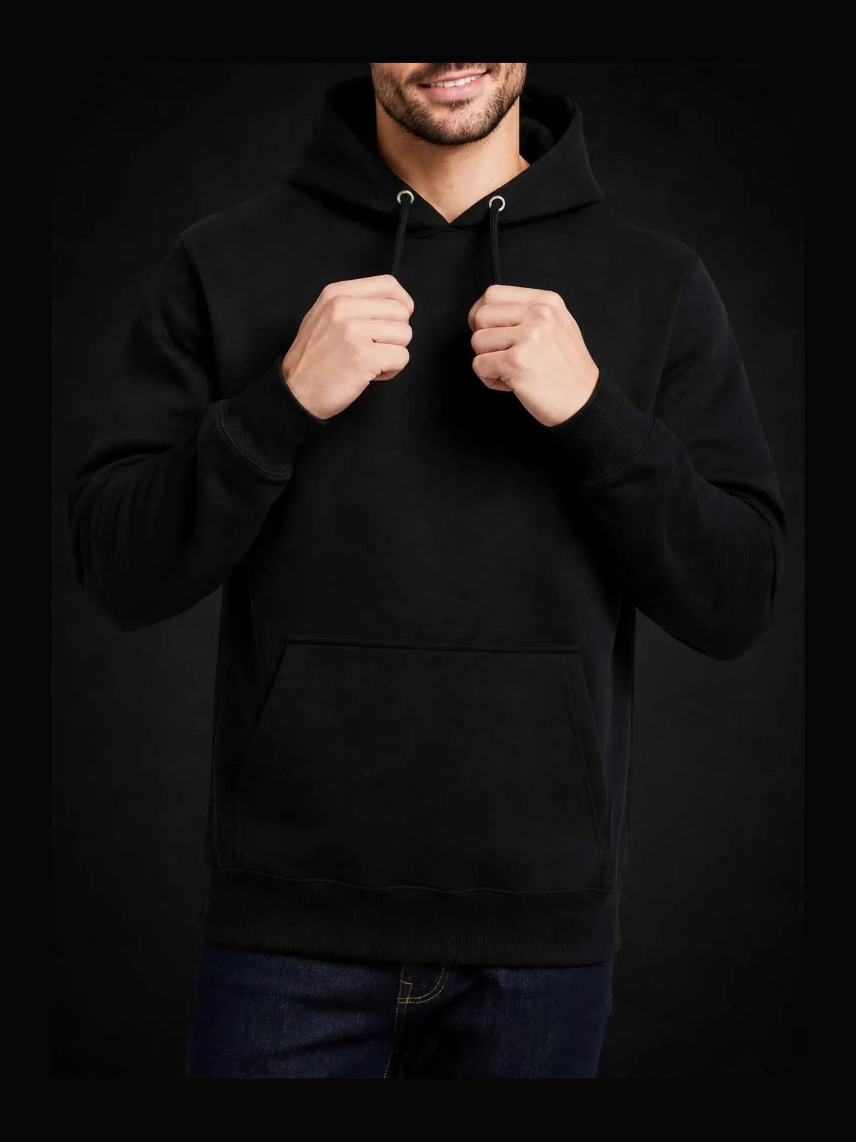 Hoodie Schwarz