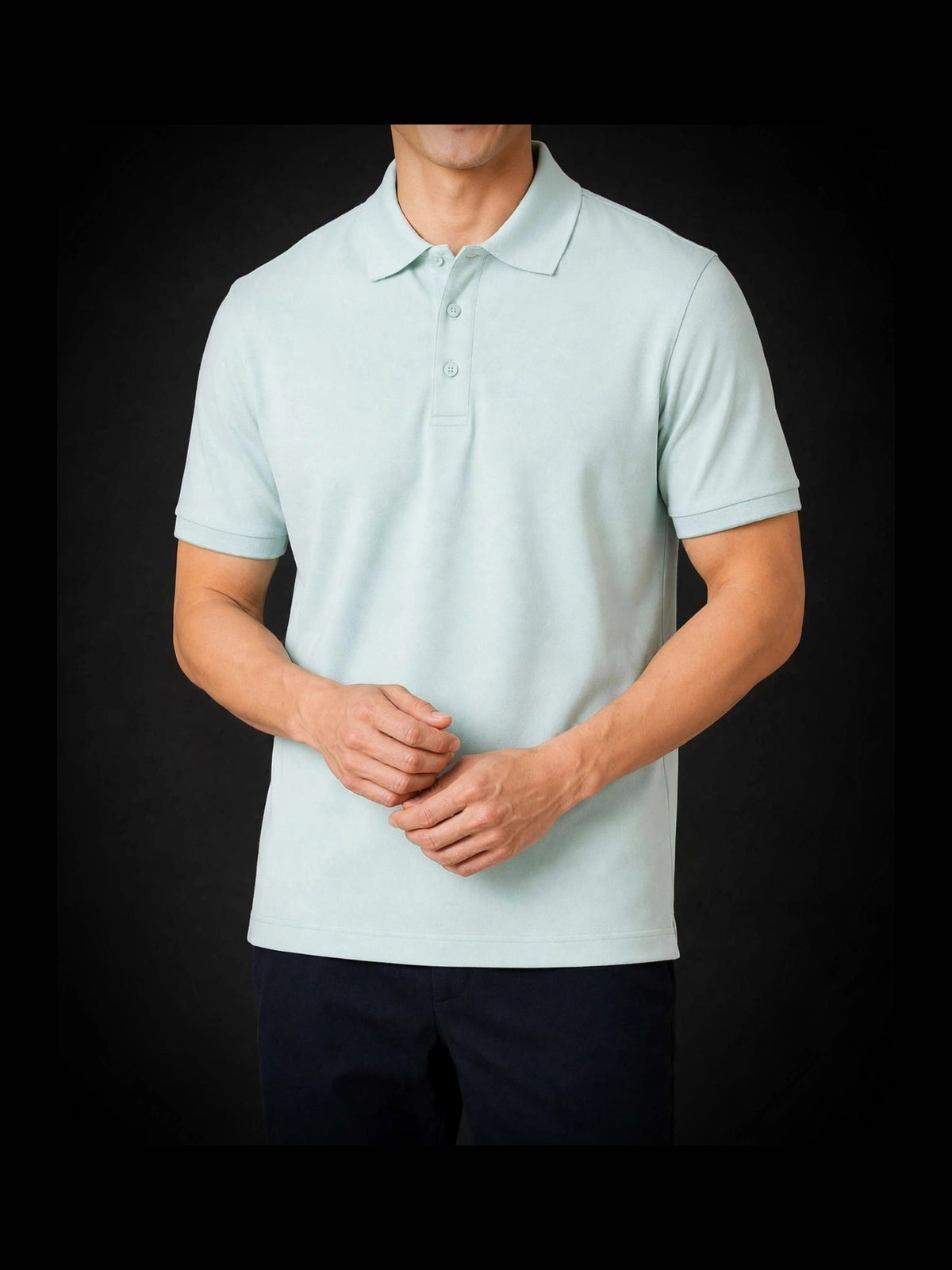 Polo Hellblau