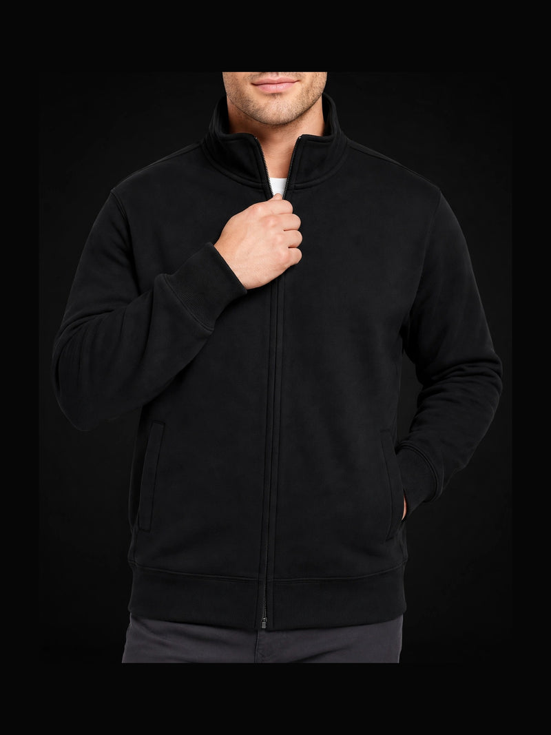 Sweatjacke Schwarz