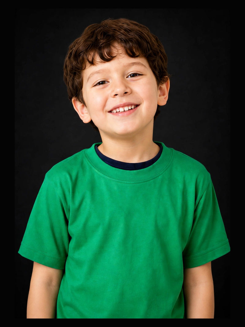 Kinder-T-Shirt Grün