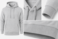 Hoodie Grau