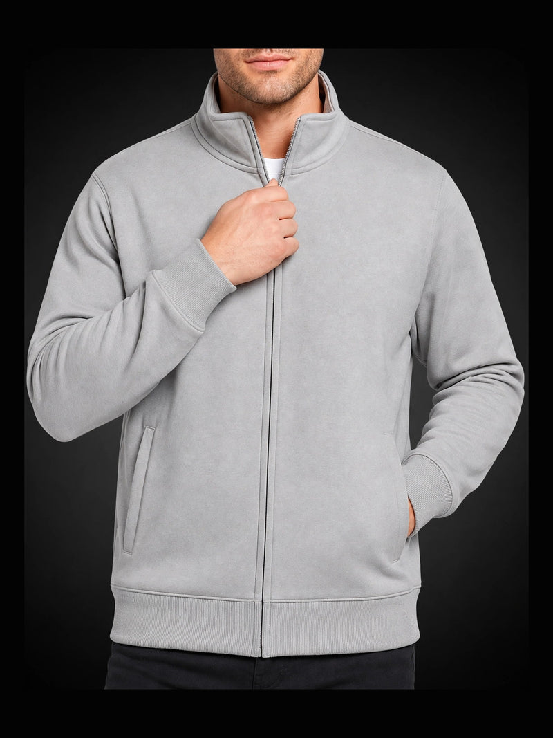 Sweatjacke Grau