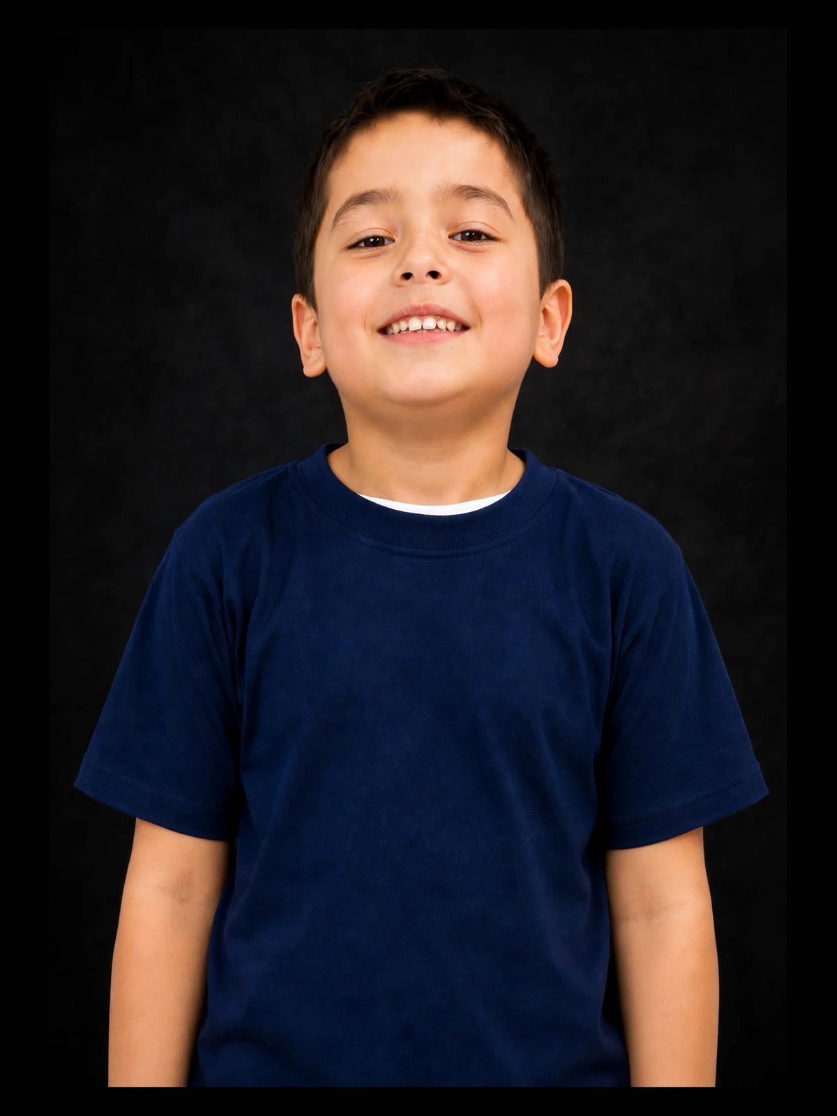 Kinder-T-Shirt Navy