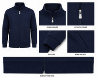 Sweatjacke Navy