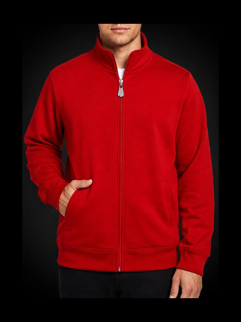 Sweatjacke Rot