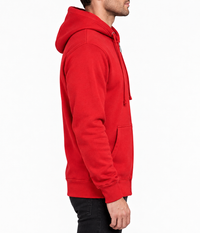 Zip-Hoodie Rot
