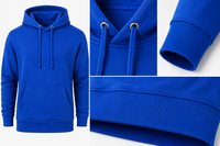 Hoodie Königsblau