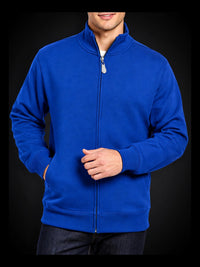 Sweatjacke Königsblau