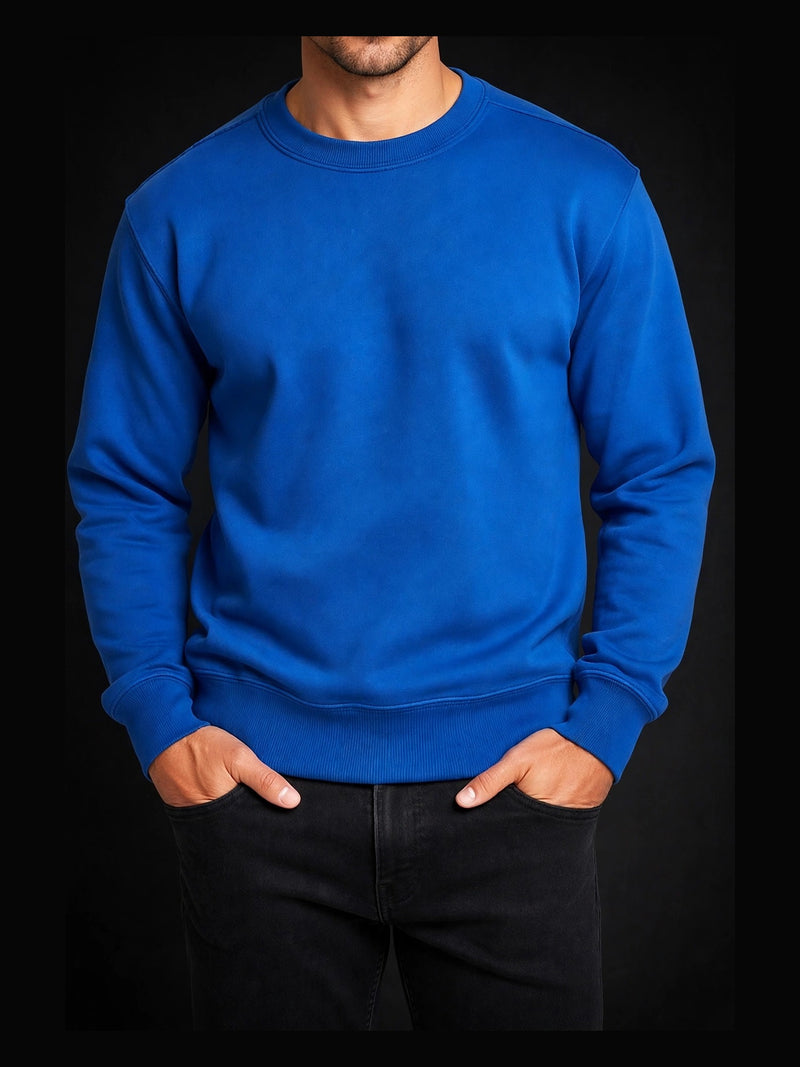 Sweatshirt Königsblau