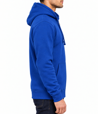 Zip-Hoodie Königsblau