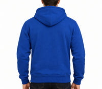 Zip-Hoodie Königsblau