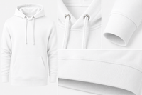 Hoodie Weiß