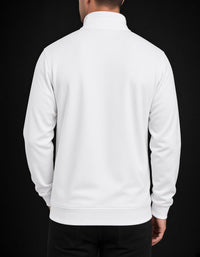 Sweatjacke Weiß